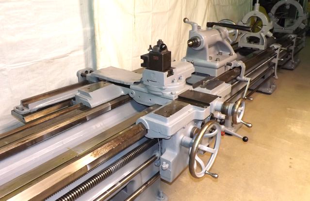 30" x 234" (19'6") SIDNEY ... LATHE 2-1/4" SPINDLE HOLE